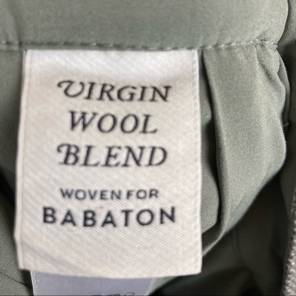 Aritzia Babaton Cohen Pants Wool Blend Gray Size 6 - Picture 9 of 11